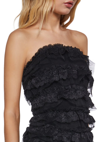 A Novel Romance Lace Romper