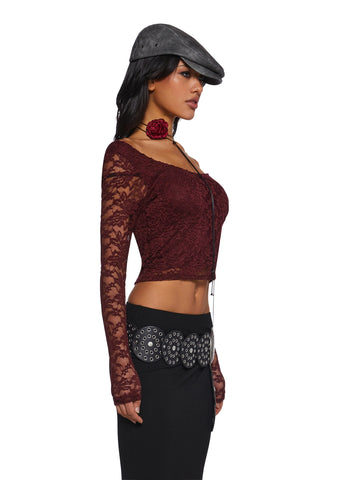 Hypnotized Love Long Sleeve Top