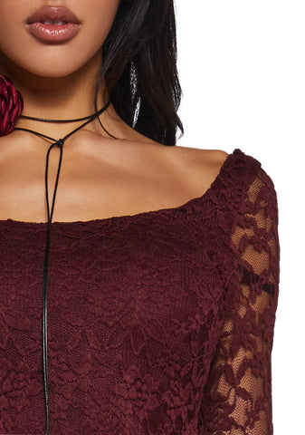 Hypnotized Love Long Sleeve Top