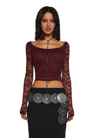 Hypnotized Love Long Sleeve Top