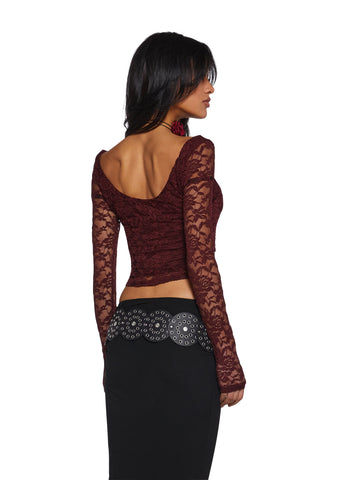 Hypnotized Love Long Sleeve Top