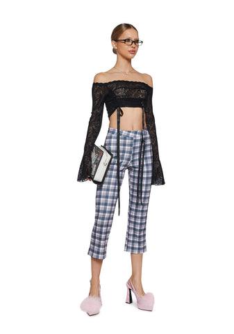 Romantic Reference Off The Shoulder Top