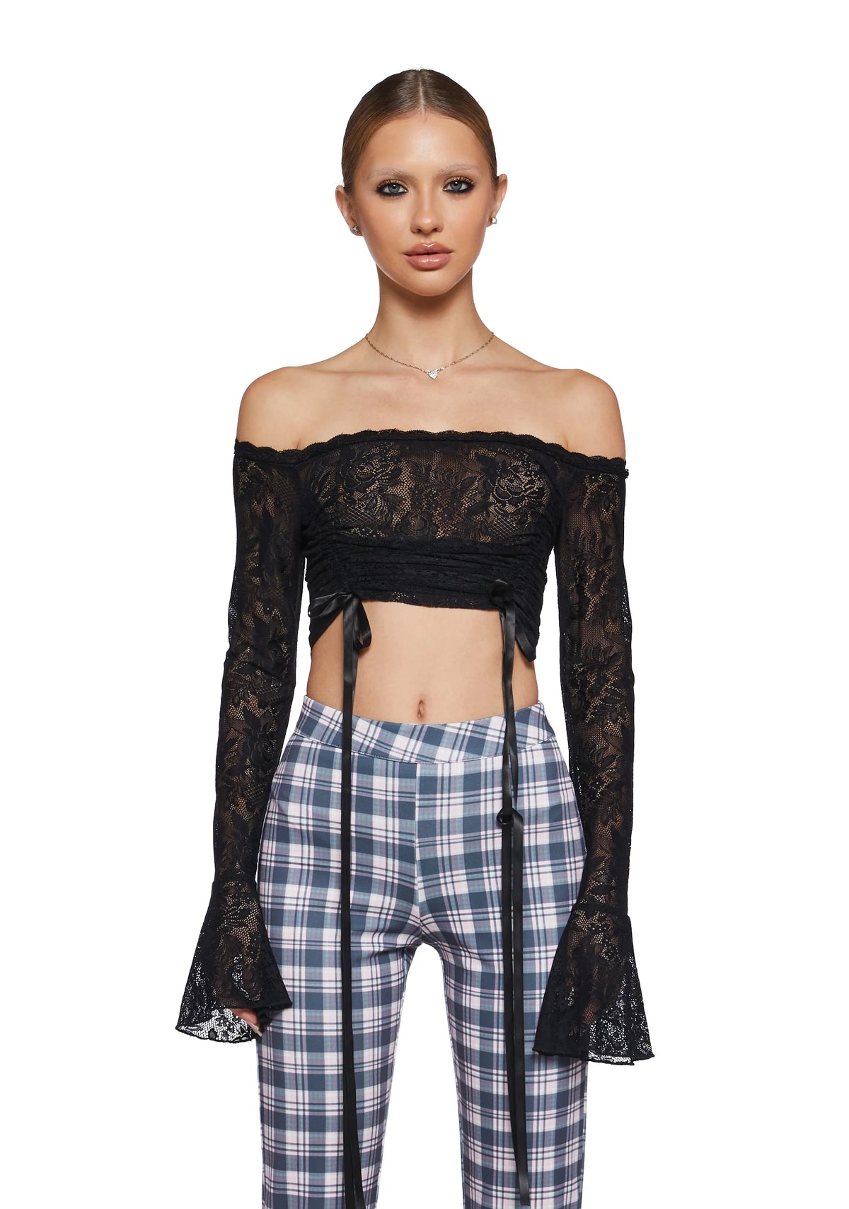 Romantic Reference Off The Shoulder Top