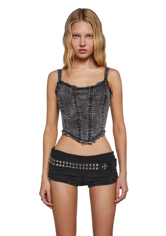 Ambient Studded Corset Top