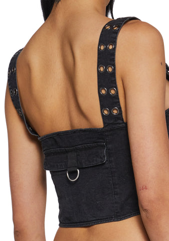 Eco Couture Cargo Bra Top