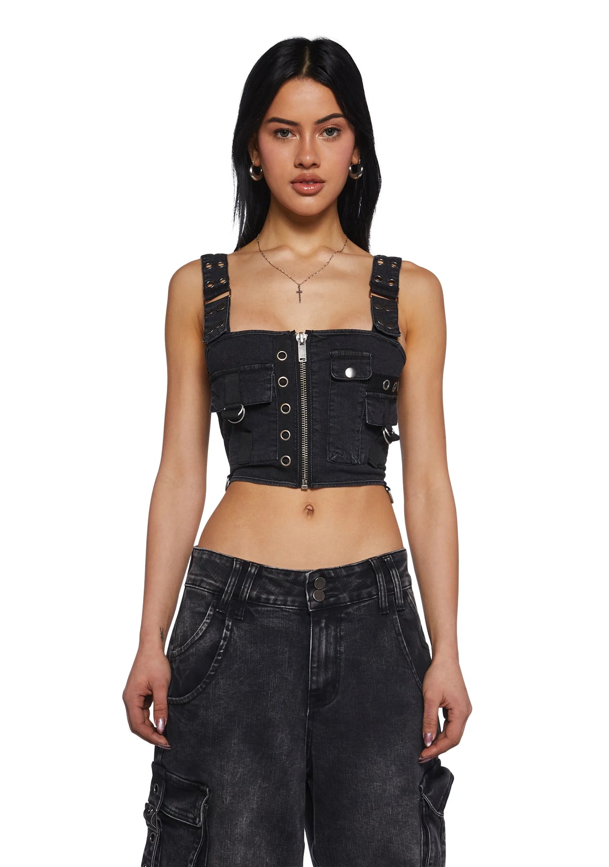 Eco Couture Cargo Bra Top