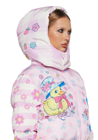 Cute Critters Puffer Jacket