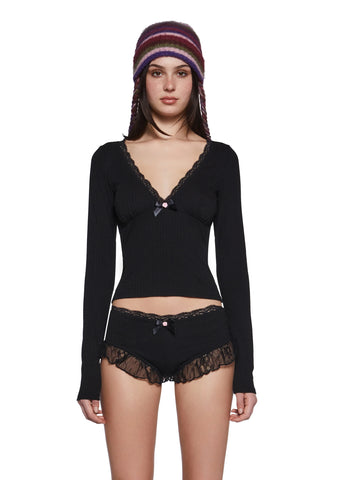 Hearts On Sleeves PJ Set