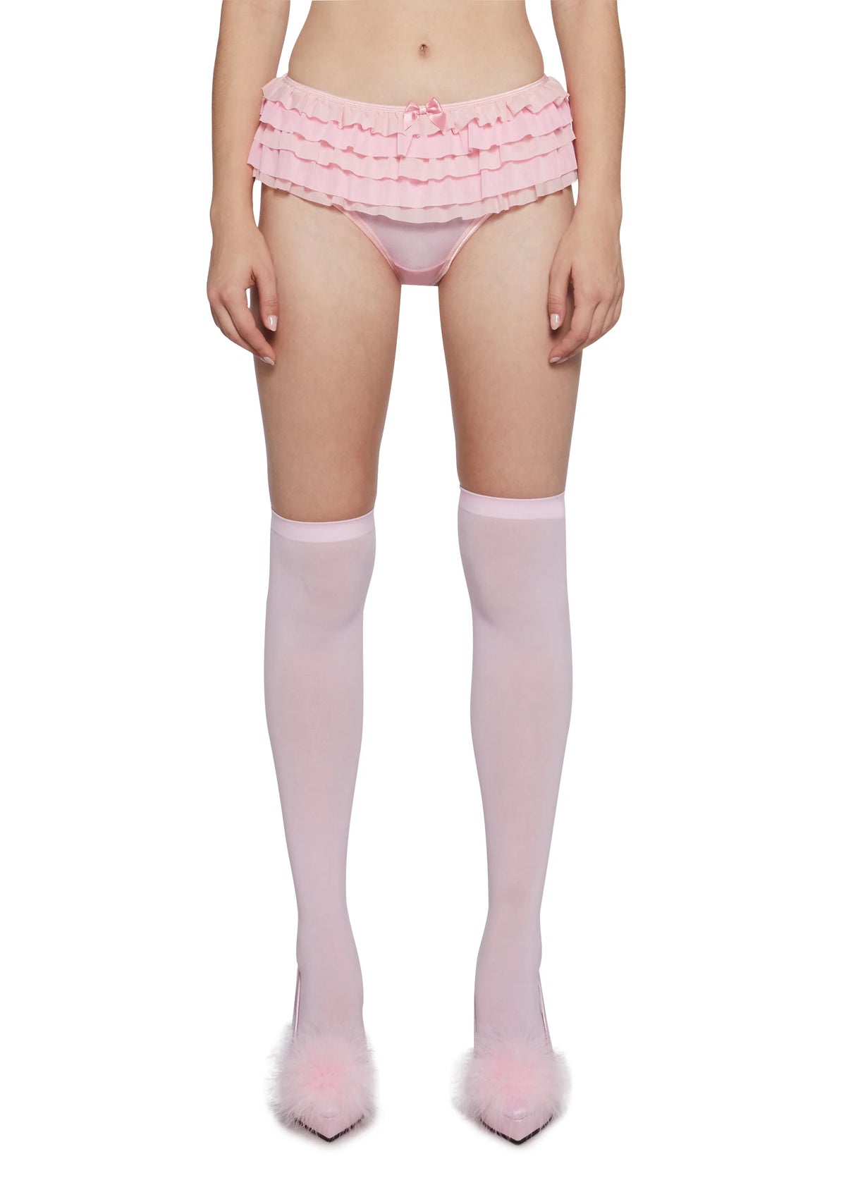 Love Strings Ruffled Panty