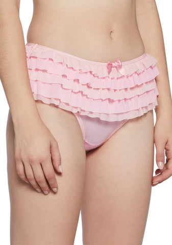 Love Strings Ruffled Panty