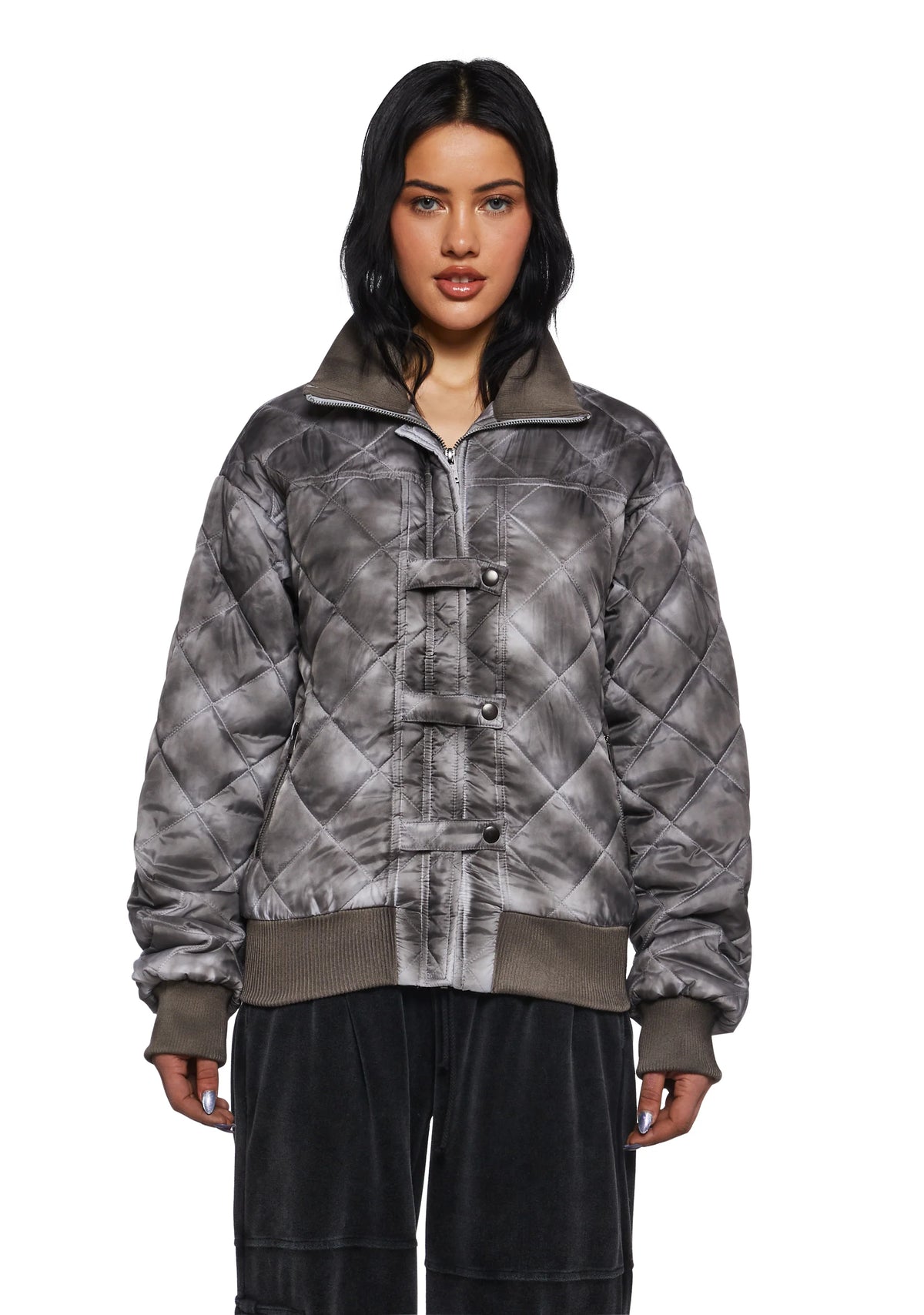 Chord Washed Puffer Jacket