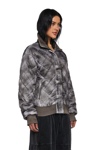 Chord Washed Puffer Jacket