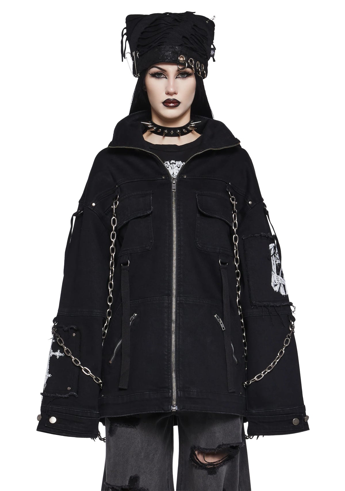 Hardcore Heavy Metal Trucker Jacket