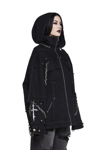 Hardcore Heavy Metal Trucker Jacket