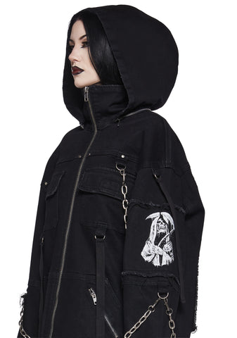 Hardcore Heavy Metal Trucker Jacket