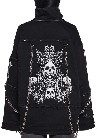 Hardcore Heavy Metal Trucker Jacket