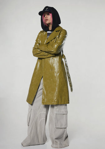 Living That Life Trench Coat