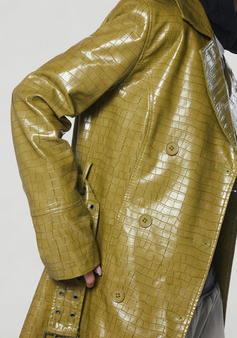 Living That Life Trench Coat