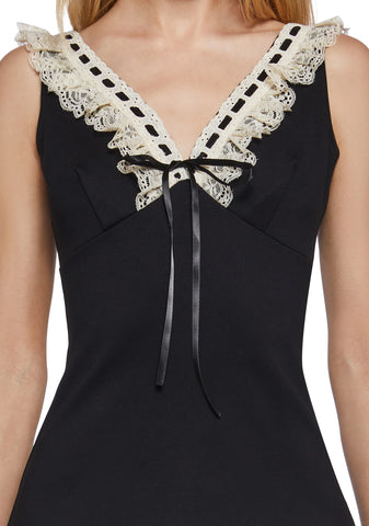 So Yesterday Mini Dress - Lace