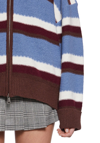 Existential Time Crisis Zip-Up Cardigan