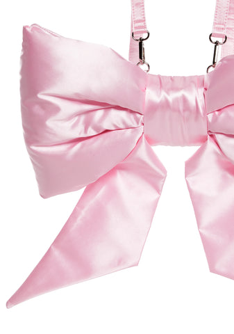 Socialite Sweetness Bow Backpack - Pink