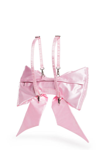 Socialite Sweetness Bow Backpack - Pink