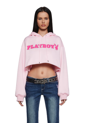 Iconic Heartthrob Cropped Hoodie
