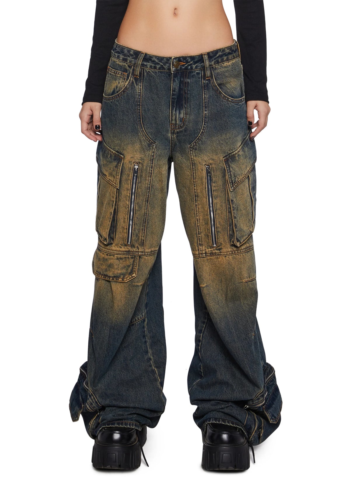 Bending The Rules Cargo Jeans