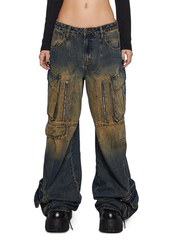 Bending The Rules Cargo Jeans