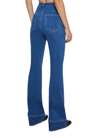 Belated Thanks Flared Denim Jeans