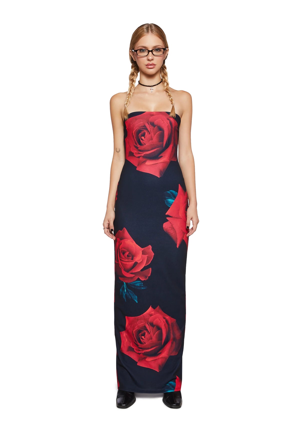 Rose Colored Vision Maxi Dress