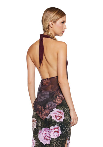 Slow Jams Halter Top