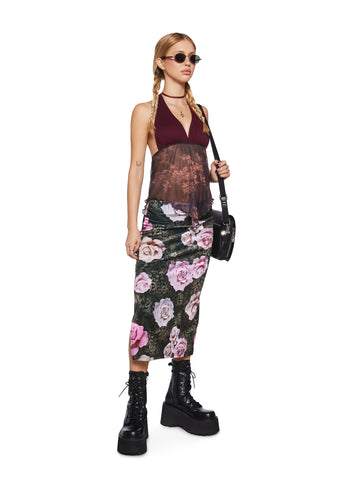 Slow Jams Halter Top