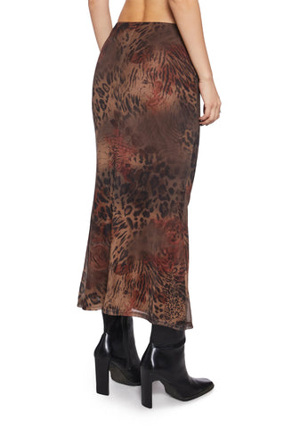 Untamed Soul Midi Skirt