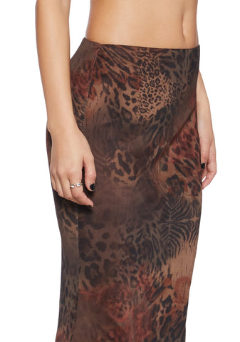 Untamed Soul Midi Skirt
