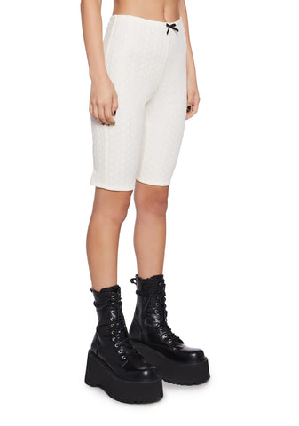 Best Bet Pointelle Biker Shorts