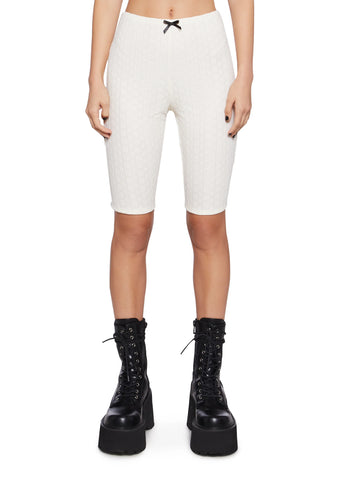 Best Bet Pointelle Biker Shorts