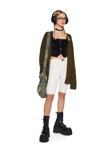 Best Bet Pointelle Biker Shorts