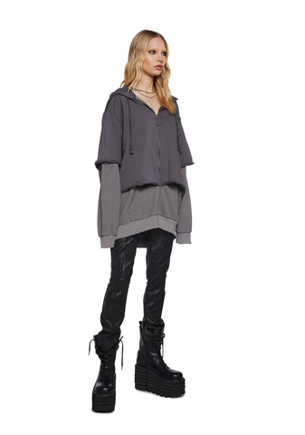 Chord Thermal Zip-Up Hoodie