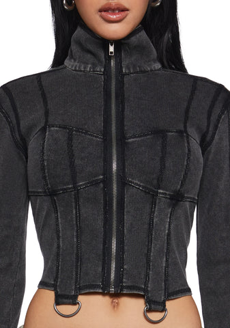 Smooth Driver Zip Up Jacket