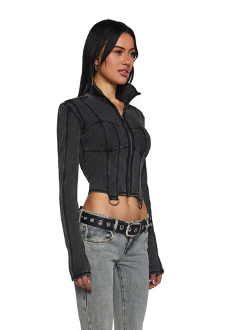 Smooth Driver Zip Up Jacket