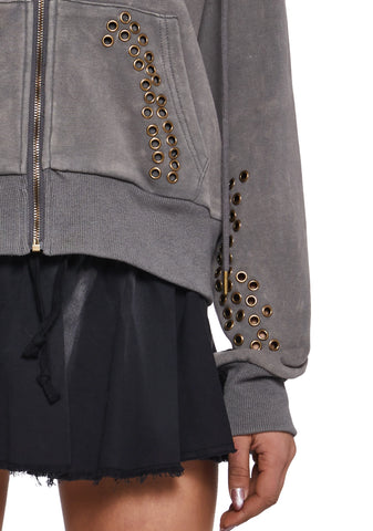 Dirty Daylight Crop Hoodie