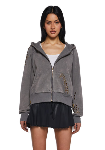 Dirty Daylight Crop Hoodie