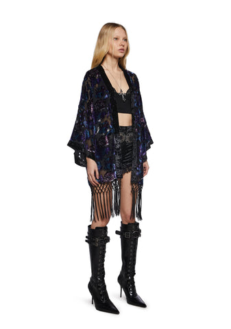 Befallen Romance Floral Kimono