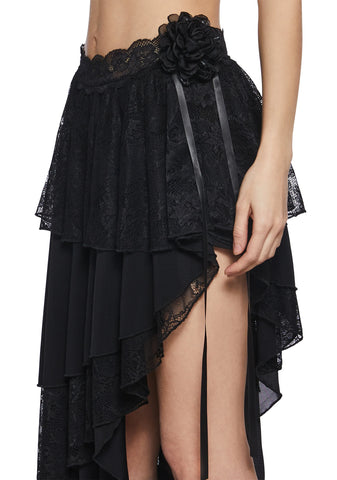 Mystic Wanderer Midi Skirt