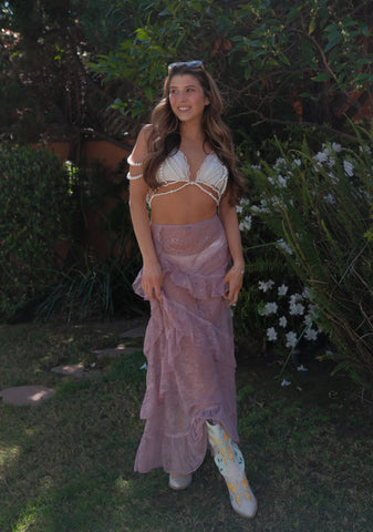 Absolute Grace Lace Skirt