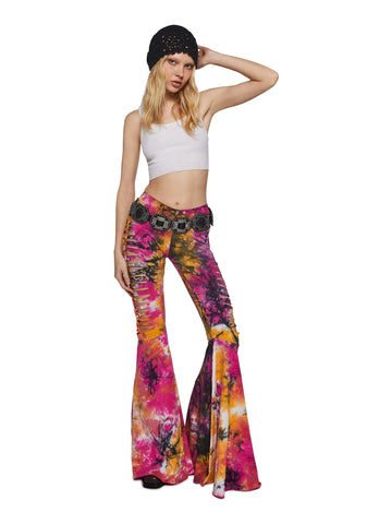 Tropical Horizon Yoga Pants