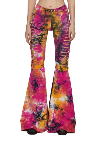 Tropical Horizon Yoga Pants