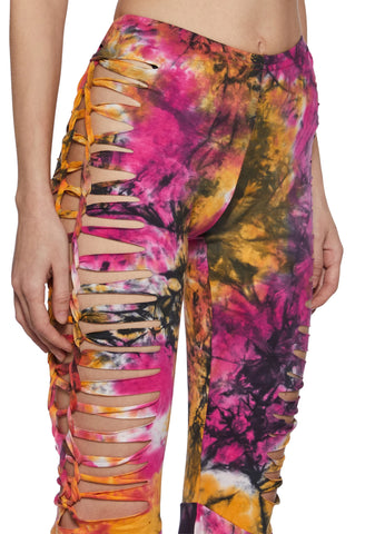 Tropical Horizon Yoga Pants