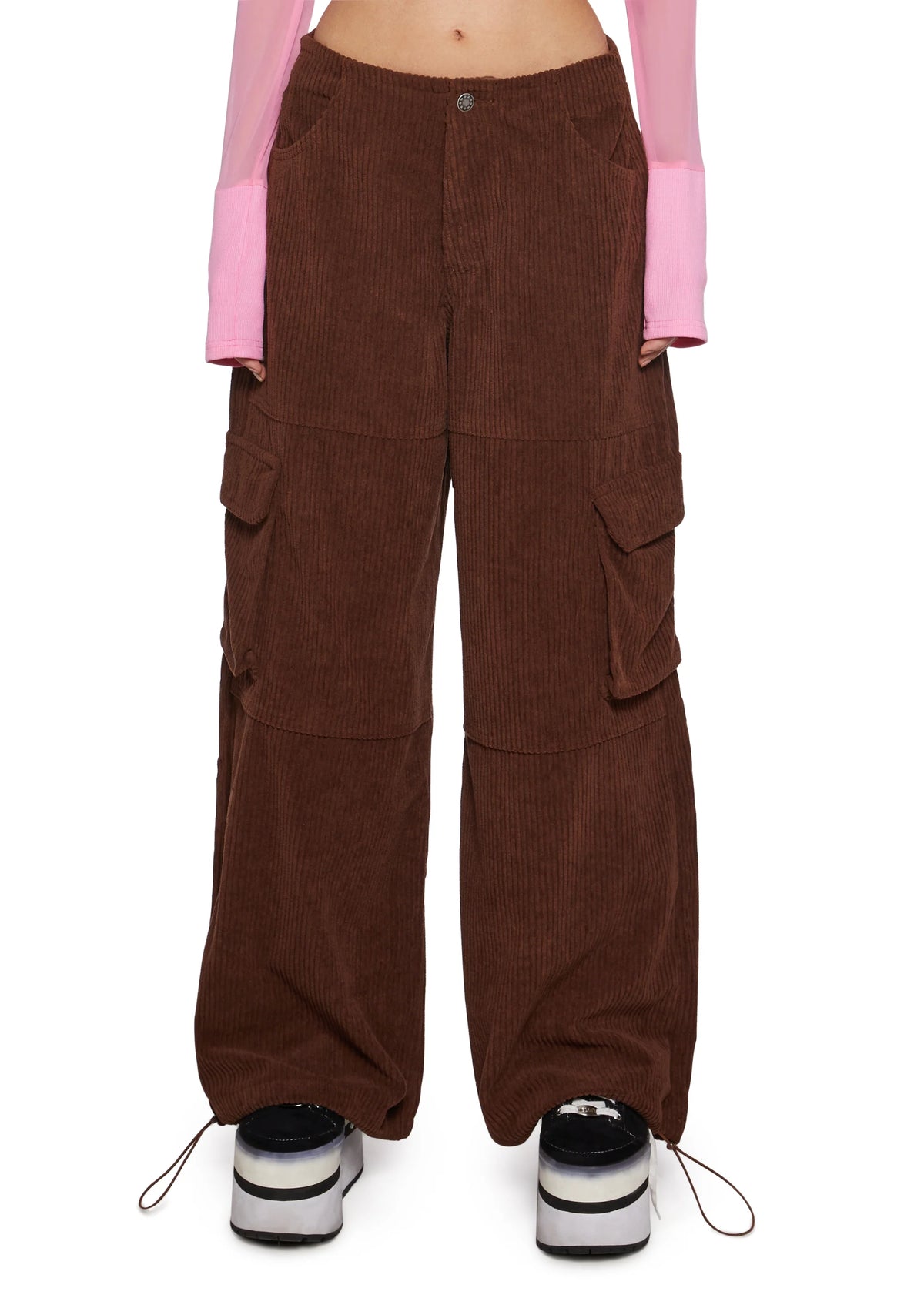 Oh My Bad Corduroy Cargo Pants